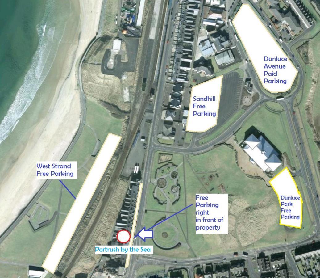 Apartmán 1 Dunluce Park - Portrush By The Sea Exteriér fotografie